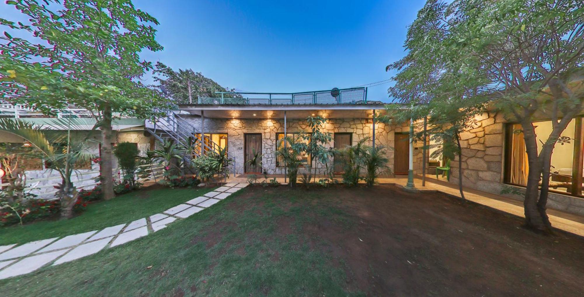 Hari Niwas - A Boutique Garden Resort Ábú-hegy Kültér fotó